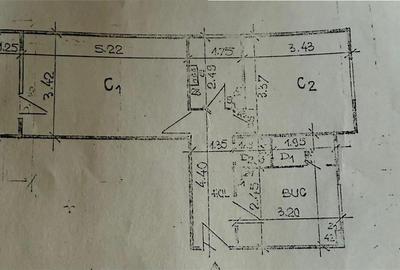 Apartament cu 2 camere decomandat în Gară - 1