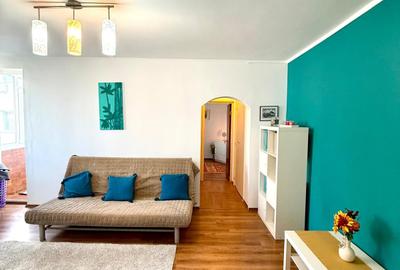 Apartament cu 2 camere semidecomandat în Tineretului