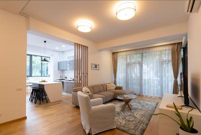 Apartament cu 3 camere, mobilat în Herăstrău