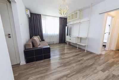 Apartament cu 3 camere semidecomandat, mobilat în Grivița