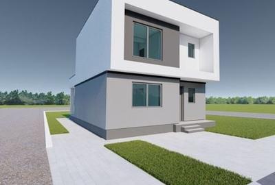 Casă individuală cu 5 camere cu Canalizare în Sânandrei