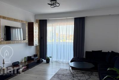 Apartament cu 3 camere semidecomandat, mobilat în Între Lacuri - 2