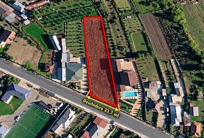 Teren intravilan de 1523 mp, în Adânca