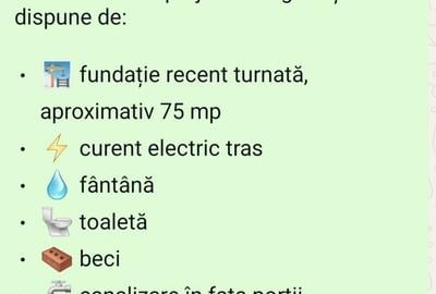 Teren de 426 mp, în Crevedia