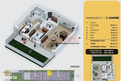 Apartament cu 2 camere în Central