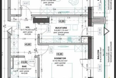 Apartament cu 2 camere decomandat în Tudor