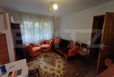 Apartament cu 2 camere semidecomandat, mobilat în Plopilor