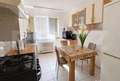 Apartament cu 3 camere semidecomandat în Central