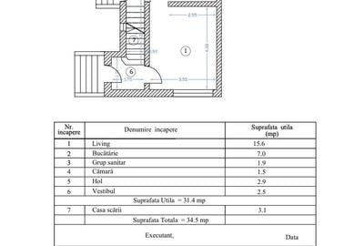 Casă cu 5 camere cu Teren 183 Mp în Vatra Luminoasă