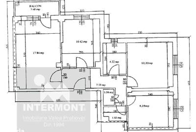 Apartament cu 3 camere în Central