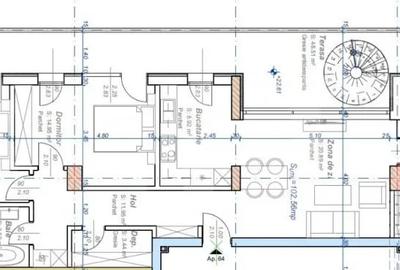 Apartament cu 4 camere semidecomandat în Aradului