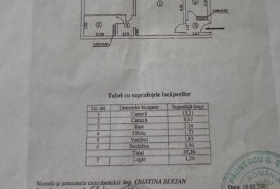 Apartament cu 2 camere în Berceni