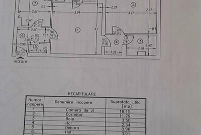 Apartament cu 2 camere semidecomandat în Central - 2