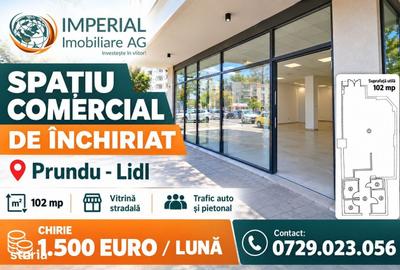 Spațiu comercial, de 102 mp, în Prundu