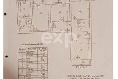 Apartament cu 4 camere semidecomandat în Craiovei