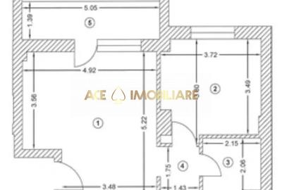 Apartament cu 2 camere decomandat, mobilat în Titan - 7