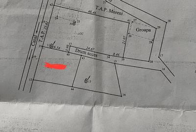 Teren de 1100 mp, în Central