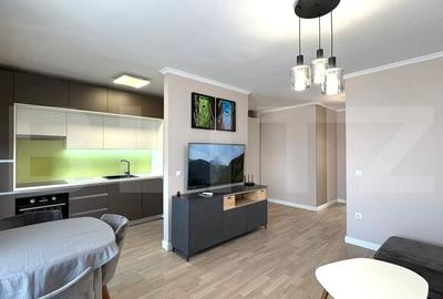 Apartament cu 2 camere semidecomandat, mobilat în Andrei Mureșanu