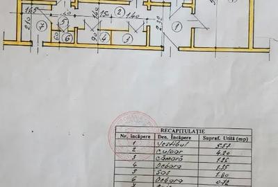 Apartament cu 3 camere decomandat în Dristor