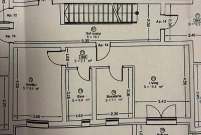 Apartament cu 2 camere decomandat, mobilat în Giroc - 1