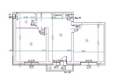 Apartament cu 2 camere decomandat în Central - 4