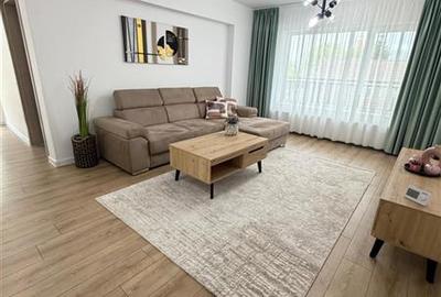 Apartament cu 2 camere semidecomandat, mobilat în Noua