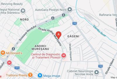 Apartament cu 3 camere semidecomandat în Nord