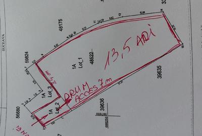 Teren de 1350 mp, în Burdujeni