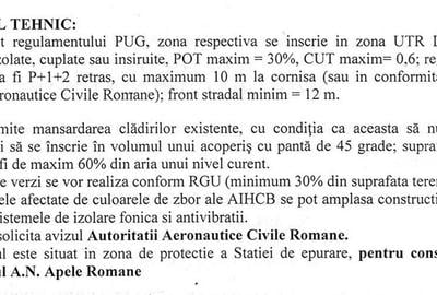 Teren intravilan de 2502 mp, în Tunari - 2