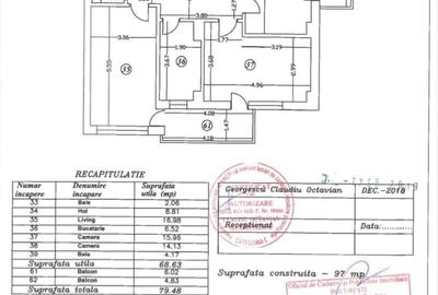 Apartament cu 3 camere decomandat în Ozana - 19
