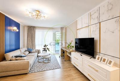 Apartament cu 2 camere semidecomandat, mobilat în Floreasca