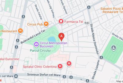 Garsonieră decomandată în Barbu Văcărescu