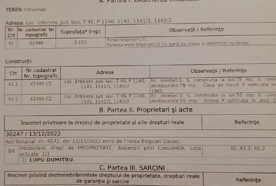 Teren de 3155 mp, în Central