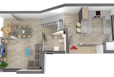 Duplex cu 4 camere cu Teren 365 Mp în Dezmir - 9