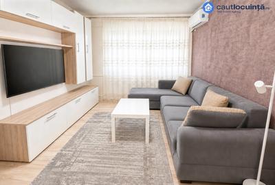 Apartament cu 2 camere semidecomandat, mobilat în Dristor