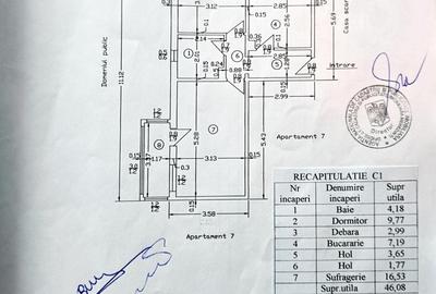 Apartament cu 2 camere decomandat în Central - 8