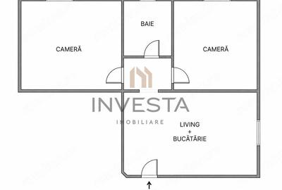 Apartament cu 2 camere decomandat în Mărăști - 2