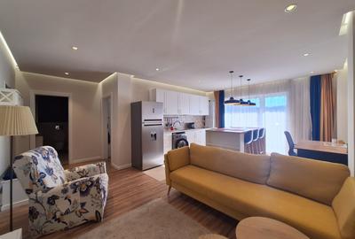 Apartament cu 2 camere semidecomandat, mobilat în Florești