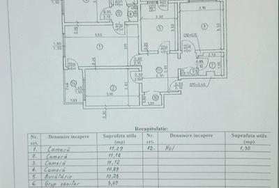 Apartament cu 4 camere nedecomandat în Crângași