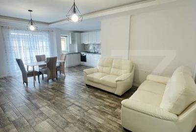 Apartament cu 2 camere semidecomandat, mobilat în Florești