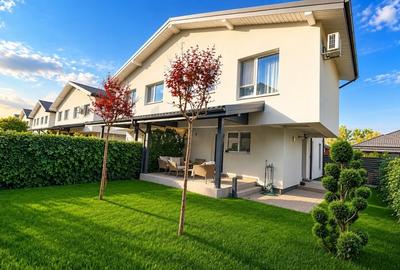 Casă individuală cu 4 camere cu Canalizare în Tunari