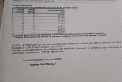 Teren de 4488 mp, în Pângărați - 2