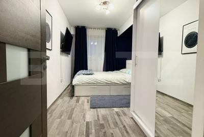 Apartament cu 2 camere decomandat, mobilat în Tractorul - 2