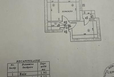 Apartament cu 2 camere în George Enescu