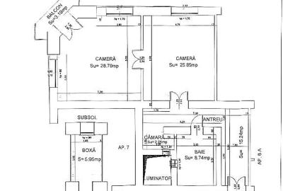 Apartament cu 2 camere semidecomandat în Iosefin