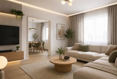 Apartament cu 3 camere nedecomandat în Calea Călărașilor
