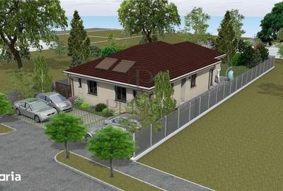 Casă cu 3 camere cu Teren 250 Mp în Moșnița Nouă