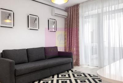 Apartament cu 2 camere semidecomandat, mobilat în Apărătorii Patriei
