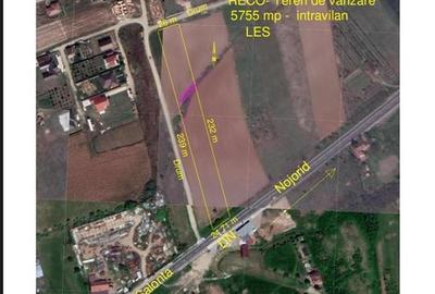 Teren Construcții intravilan de 5755 mp, în Leș - 2