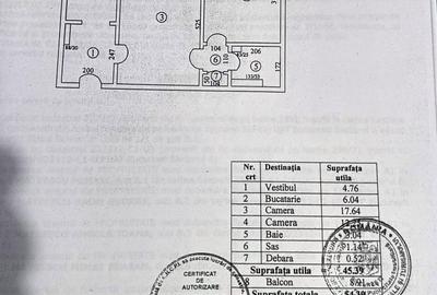 Apartament cu 2 camere semidecomandat în Crângași